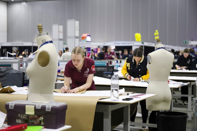 Sinh viên học nghề tại một trường nghề công lâp TAFE Queensland tại Australia. Ảnh: TAFE Queensland fanpage