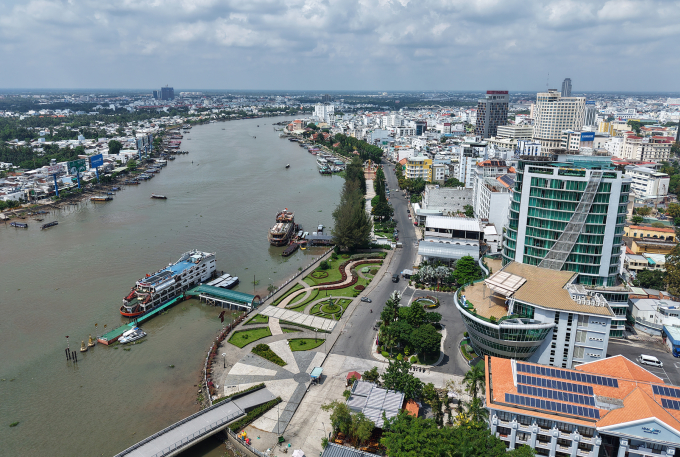 Một góc thành phố Cần Thơ. Ảnh: Huy Phong