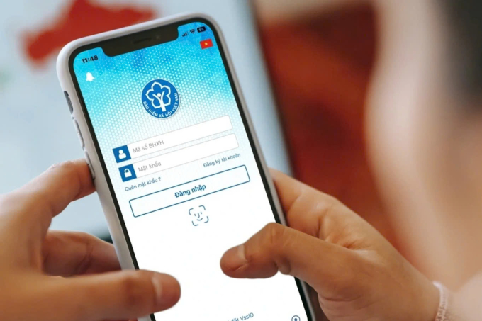 Thông tin bảo hiểm y tế của chủ tài khoản được tích hợp trong VssID. Ảnh: BHXH Việt Nam