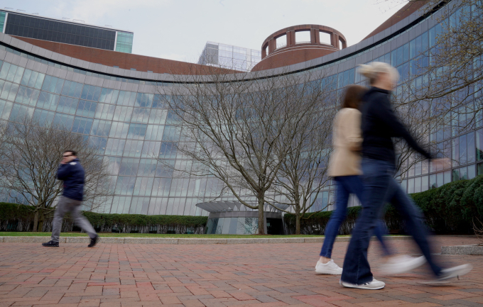 Tòa án liên bang ở thành phố Boston, bang Massachusetts, hồi tháng 4. Ảnh: Reuters