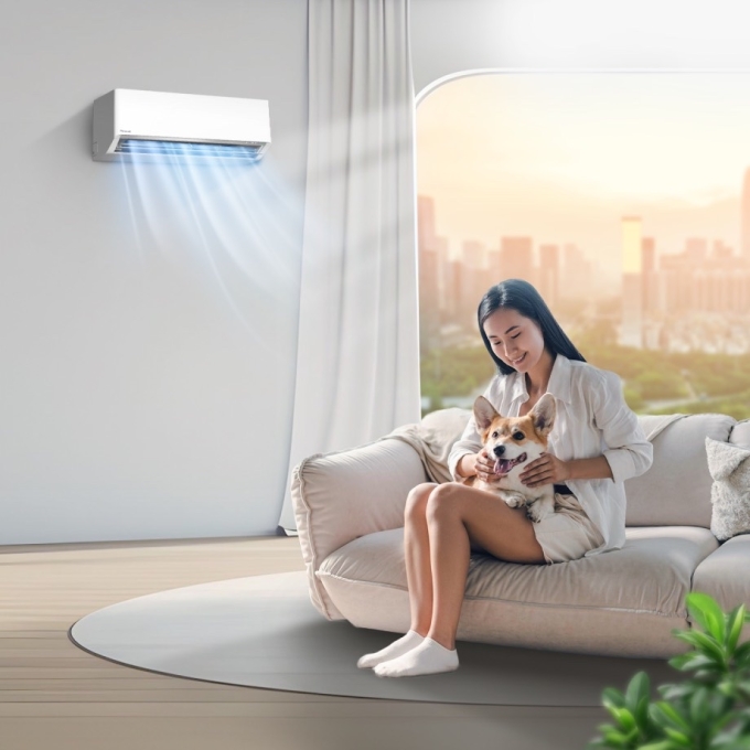 Mô tả tính năng của điều hòa Panasonic. Ảnh: Panasonic