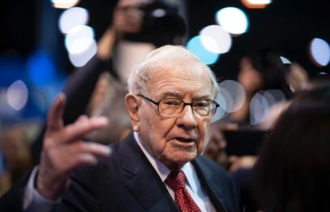 Tỷ phú Warren Buffett tại Omaha, bang Nebraska, vào năm 2019. Ảnh: AFP