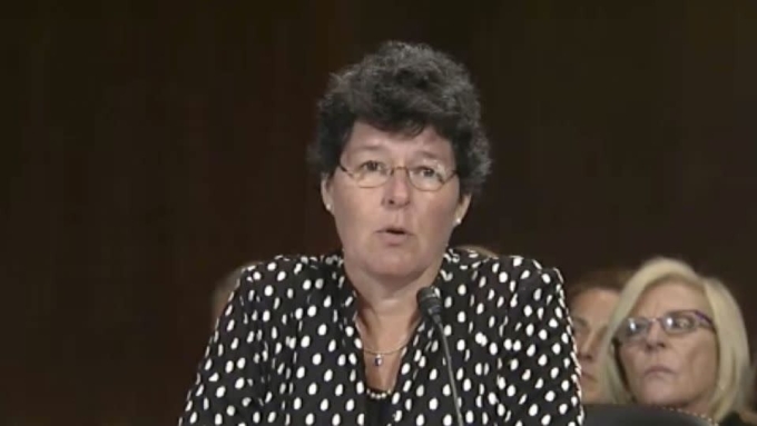 Thẩm phán liên bang Allison Burroughs. Ảnh: Ủy ban Tư pháp Thượng viện Mỹ