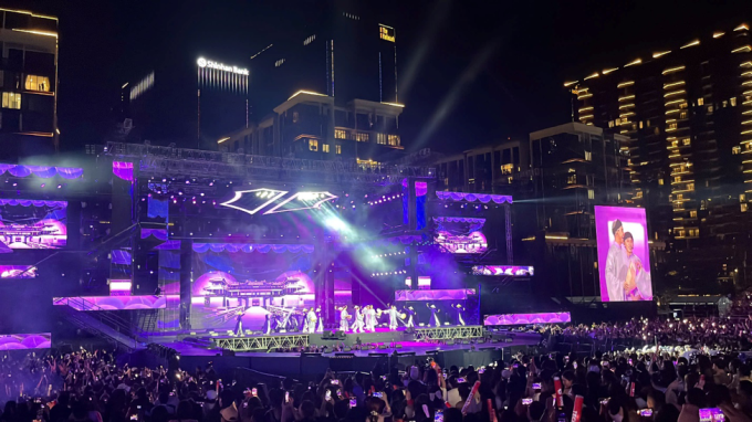 Concert Anh trai vượt ngàn chông gai thu hút hàng chục nghìn khán giả. Ảnh: My Nguyễn