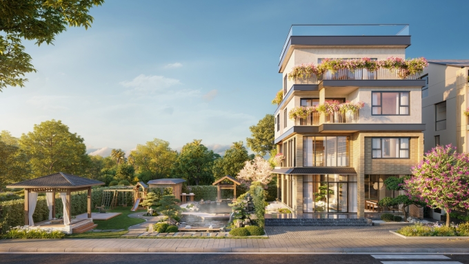 Từ Onsen Clubhouse chuẩn Nhật đến công viên Yamaki, Essensia Parkway kiến tạo chuẩn sống nghỉ dưỡng trọn vẹn mỗi ngày. Ảnh: Phú Long