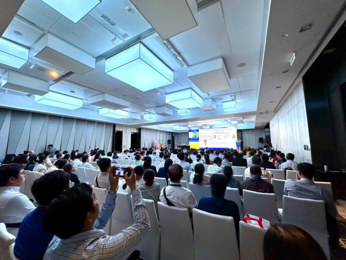 Hội thảo khoa học thường niên với chủ đề Xu hướng mới trong điều trị bệnh lý tim mạch năm 2025 diễn ra tại Bệnh viện Đại học Y Dược TP HCM. Ảnh: Bệnh viện Đại học Y Dược TP HCM