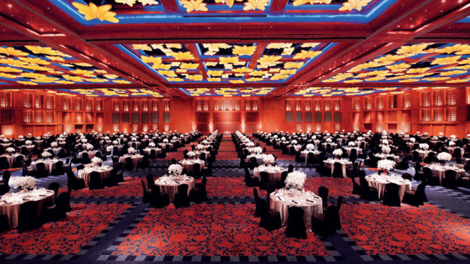 Sảnh tiệc không cột lớn nhất Đông Nam Á tại Resorts World Convention Centre có thể linh hoạt thiết kế theo nhiều chủ đề, đa dạng loại hình sự kiện. Ảnh: Sentosa