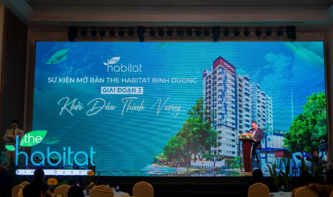 Ông Yeoh Guan Keat phát biểu trong sự kiện. Ảnh:The Habitat