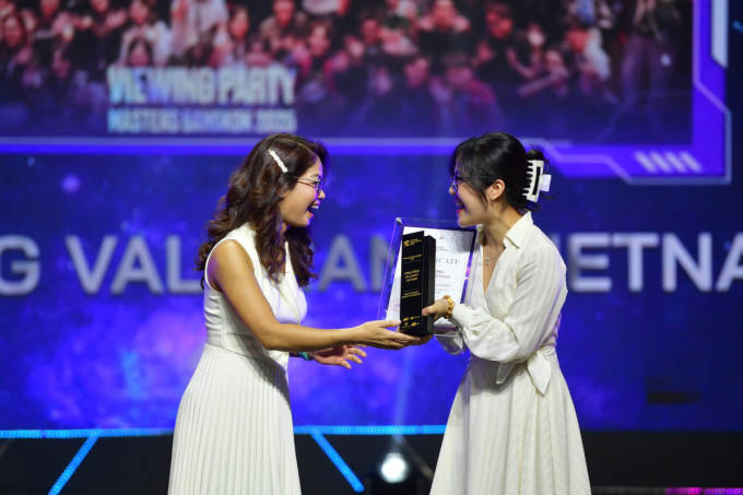 Valorant nhận giải thưởng Cộng đồng thể thao điện tử được yêu thích nhất. Ảnh: Vietnam Game Awards 2025