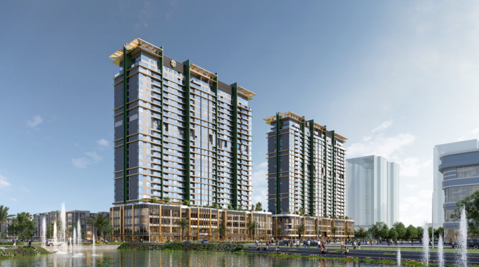 Phối cảnh Lumière Midtown tại The Global City. Ảnh: Masterise Homes