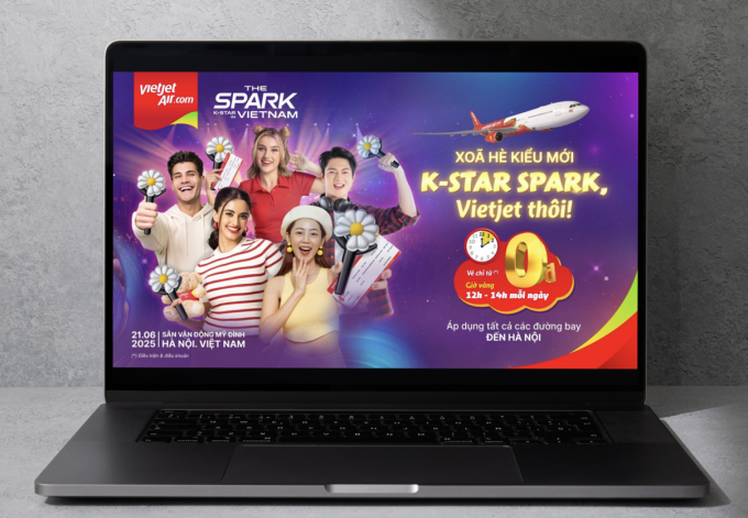 Thông tin chương trình khuyến mãi. Ảnh: Vietjet Air