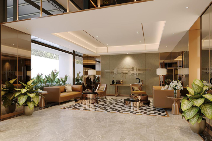 Không gian tiếp khách tại Kiều by KITA. Ảnh: KITA Group