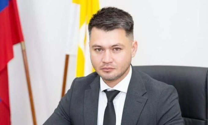 Zaur Gurtsiev trong bức ảnh đăng ngày 28/5. Ảnh: RIA Novosti