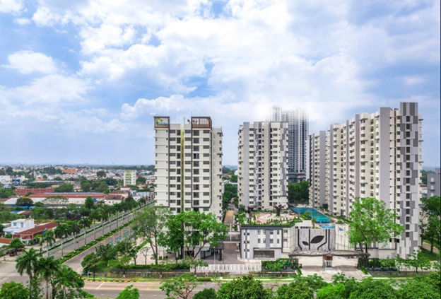 Ảnh thực tế khu căn hộ giai đoạn ba. Ảnh: The Habitat