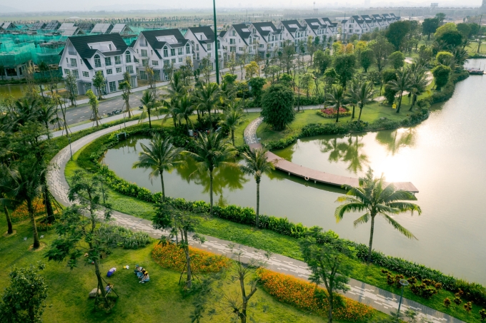 Dự án Eco Central Park có diện tích gần 200 ha. Ảnh: Phí Đức Toàn