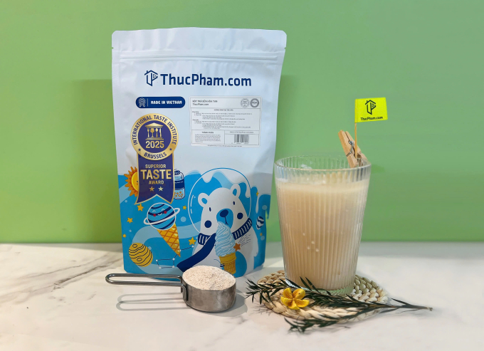 Sản phẩm Bột trà sữa ô long Việt Nam. Ảnh: Thucpham.com