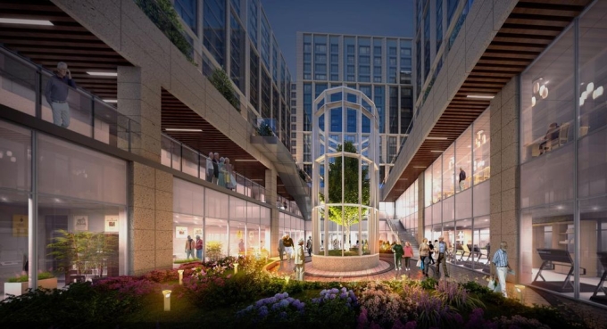 Hình ảnh mô phỏng của khu nhà ở cao cấp dành cho người cao tuổi VL Le West của Lotte Hotel. Ảnh: Lotte Hotel