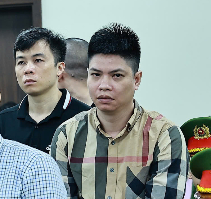 Hà Minh Đức tại tòa. Ảnh: Danh Lam
