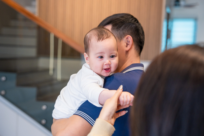 Bé Anh Đức sinh ra khỏe mạnh nhờ IVF kết hợp sàng lọc di truyền. Ảnh: Bệnh viện Hồng Ngọc