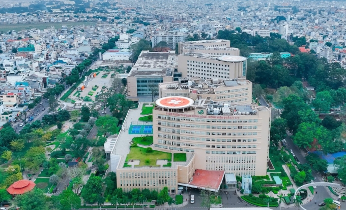 Viện Chấn thương Chỉnh hình quy mô 500 giường thuộc Bệnh viện Quân y 175, hoạt động từ 2019. Ảnh: Chính Trần