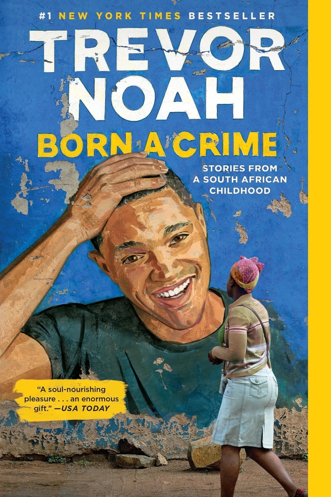 Bìa bản tiếng Anh Born A Crime. Ảnh: One World