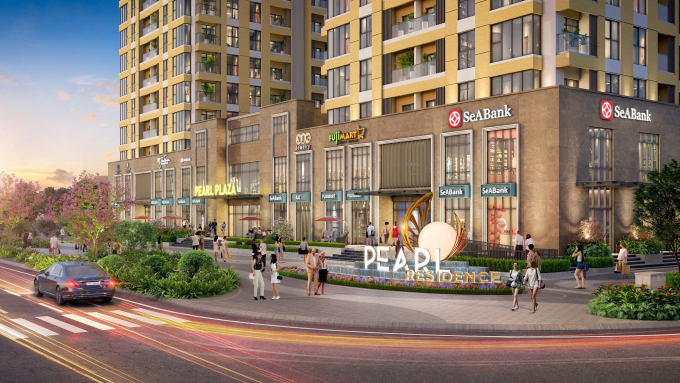 Pearl Residence đáp ứng nhu cầu ở và kinh doanh.