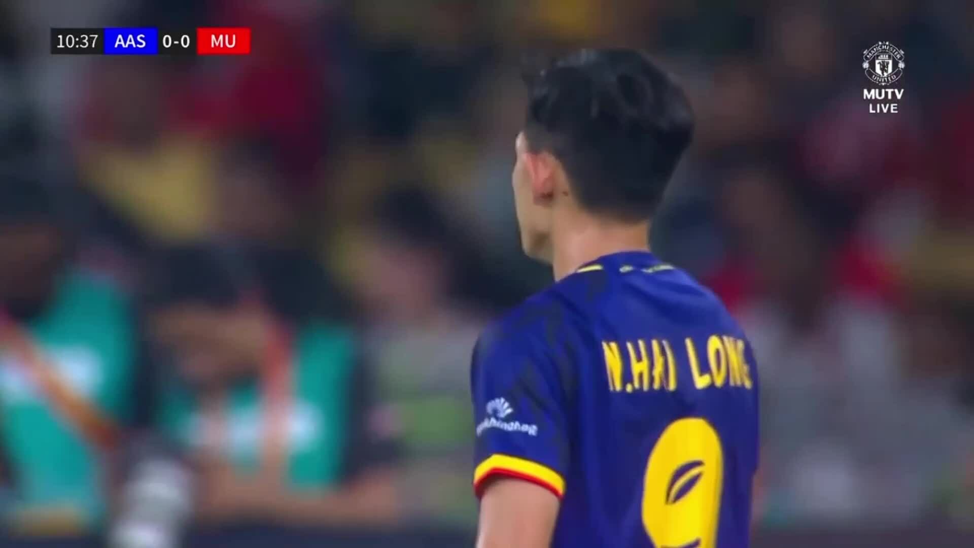 Diễn biến trận ASEAN All-stars 1-0 Man Utd