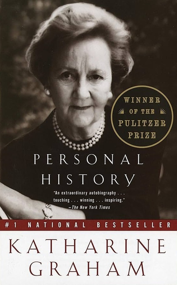 Personal History của Katharine Graham thắng giải Pulitzer dành cho thể loại tiểu sử năm 1998. Ảnh: Vintage