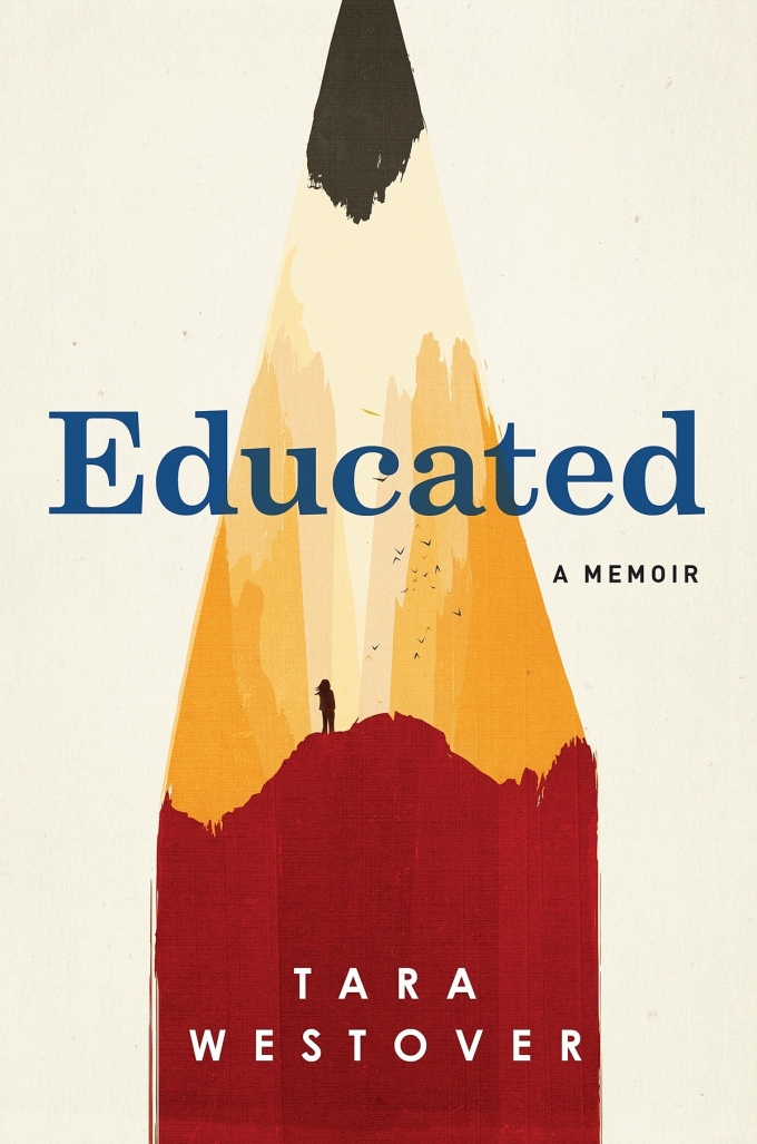Bìa bản gốc Educated. Ảnh: Random House