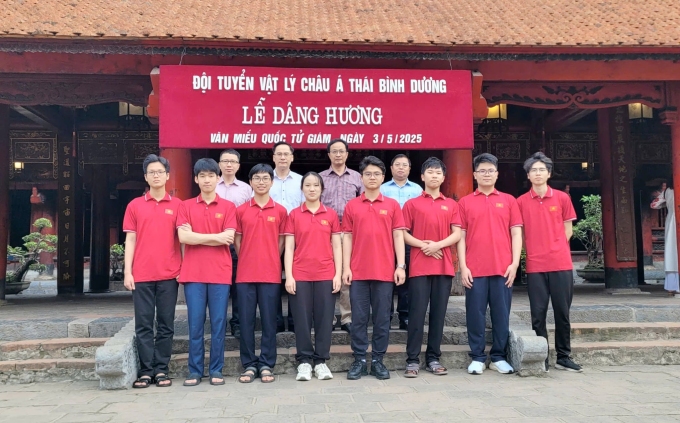 Cú bứt phá của nam sinh giành huy chương vàng Vật lý châu Á