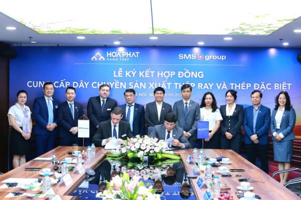 Hòa Phát: Xuất xưởng thép ray cao tốc đầu tiên năm 2027