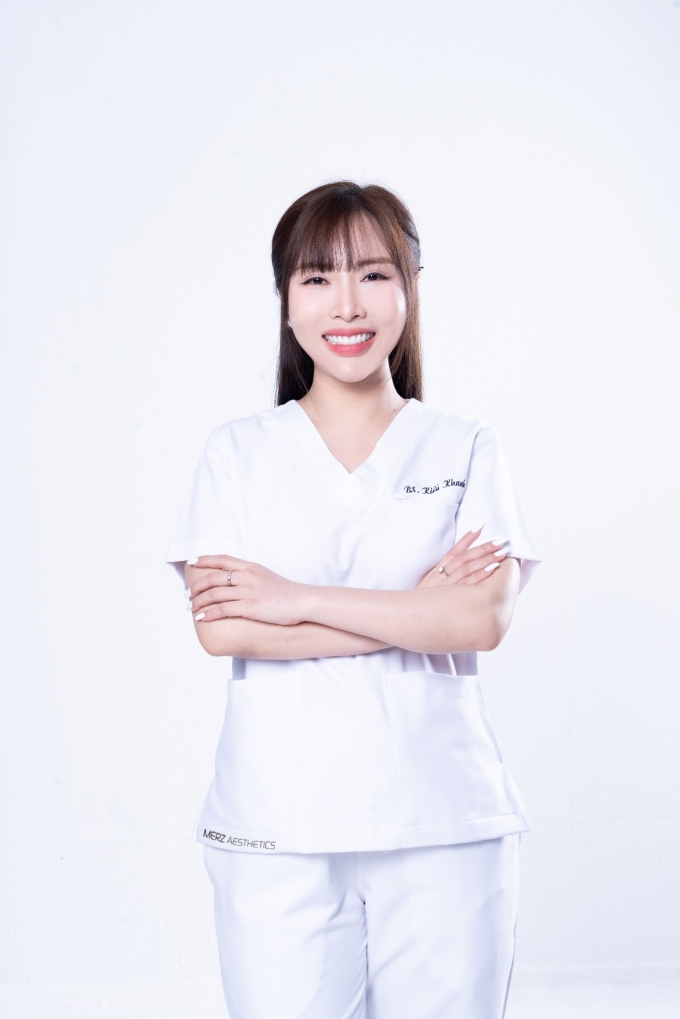 Bác sĩ CKI Ngô Kiều Khanh có gần 10 năm kinh nghiệm trong ngành thẩm mỹ công nghệ cao. Ảnh: NVCC
