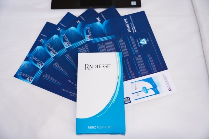 Giải pháp Radiesse đang được áp dụng tại K-Med Premium. Ảnh: NKK