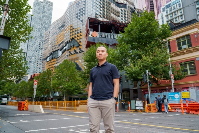 Minh Thạch đang sinh sống và làm việc ở Melbourne. Ảnh: Nhân vật cung cấp