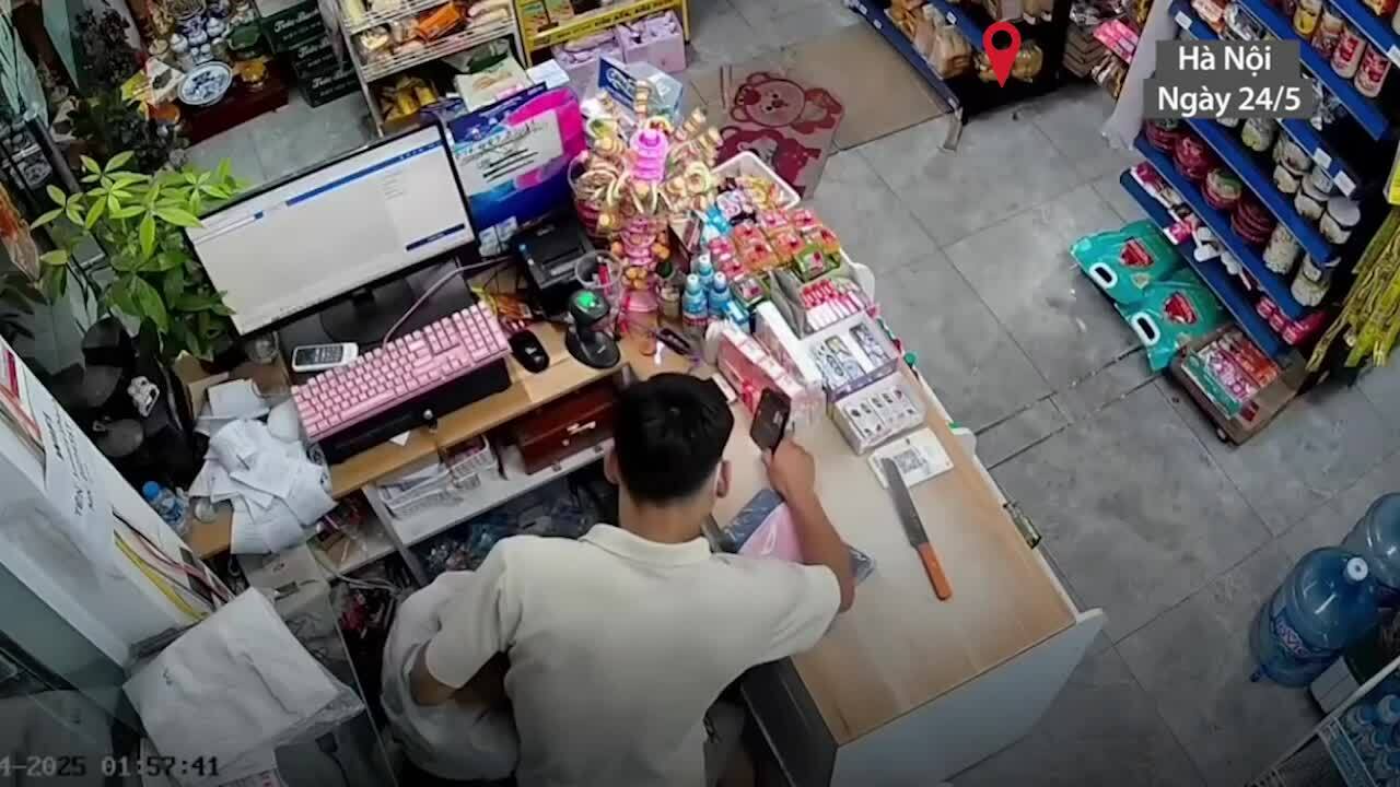 Kẻ cướp cửa hàng tạp hóa ở Hà Nội bị bắt ở Nghệ An