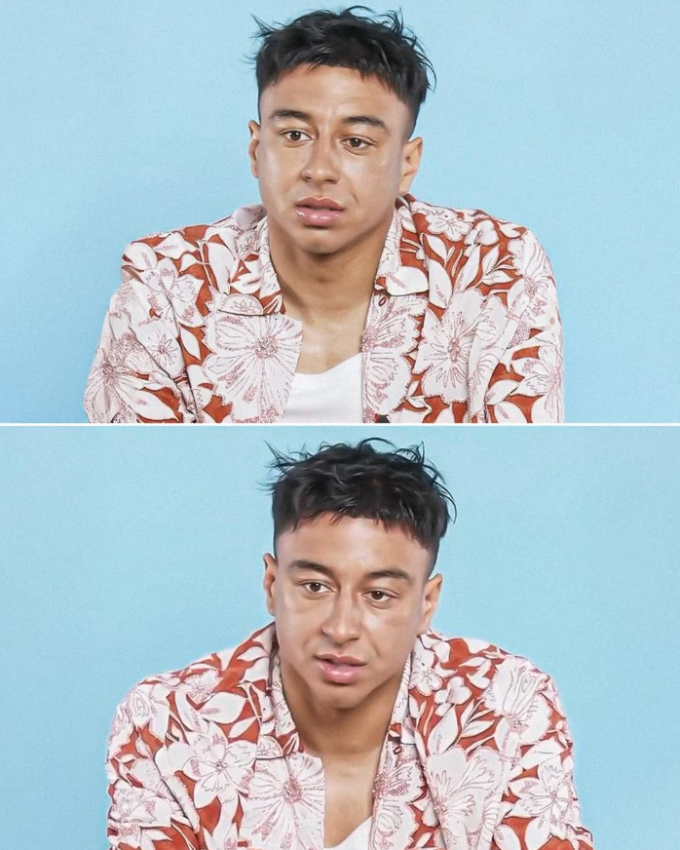 Jesse Lingard trong cuộc phỏng vấn với GQ Hàn Quốc. Ảnh: QG