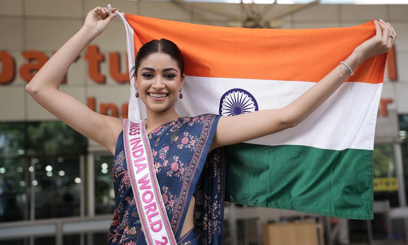Nandini giới thiệu bản thân và Ấn Độ trong video gửi ban tổ chức Miss World 2025