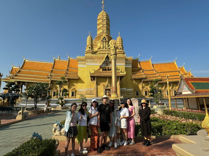 Bangkok (Thái Lan) là điểm đến quốc tế thu hút nhiều du khách Việt Nam. Ảnh: Phượng Trần