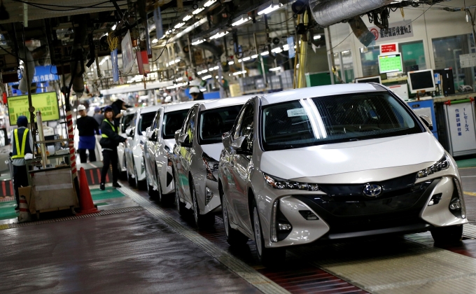 Bên trong một nhà máy của Toyota tại Nhật Bản. Ảnh: Reuters