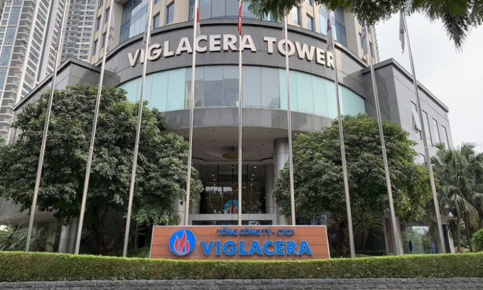 Trụ sở Viglacera tại Hà Nội. Ảnh: Viglacera