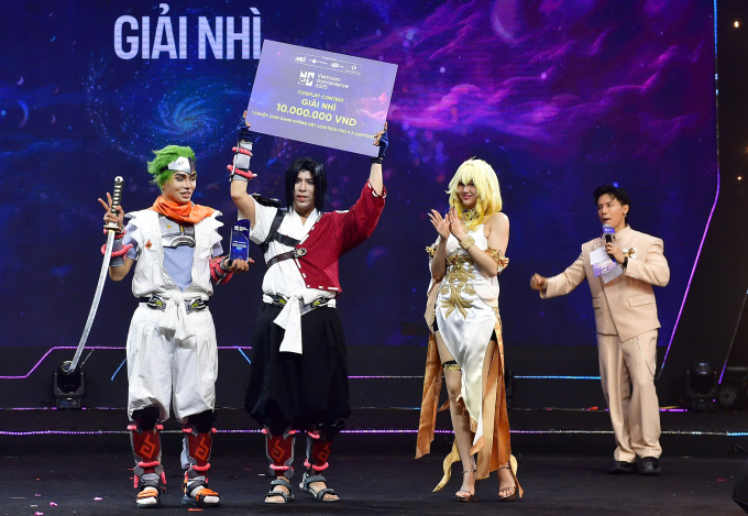 Nhóm Tiger Knee nhận giải nhì Cosplay Contest 2025.