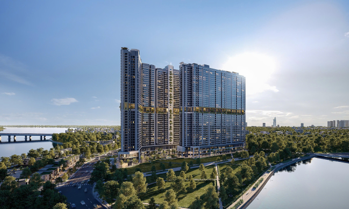 Phối cảnh dự án The Gió Riverside. Ảnh: An Gia