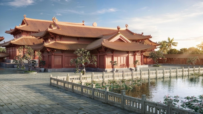 Các công trình biểu tượng được phỏng dựng và tích hợp trải nghiệm bằng công nghệ. Ảnh: Sun Property