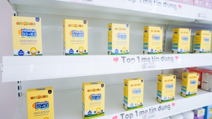 Thực phẩm bảo vệ sức khỏe Gumazing Vitamin D3K2 có nguồn gốc từ châu Âu. Ảnh: Gumazing