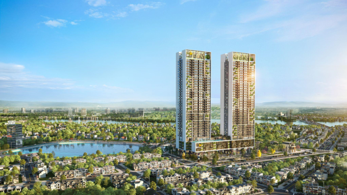 Phối cảnh dự án Diamond Hill Thái Nguyên. Ảnh: BV Land