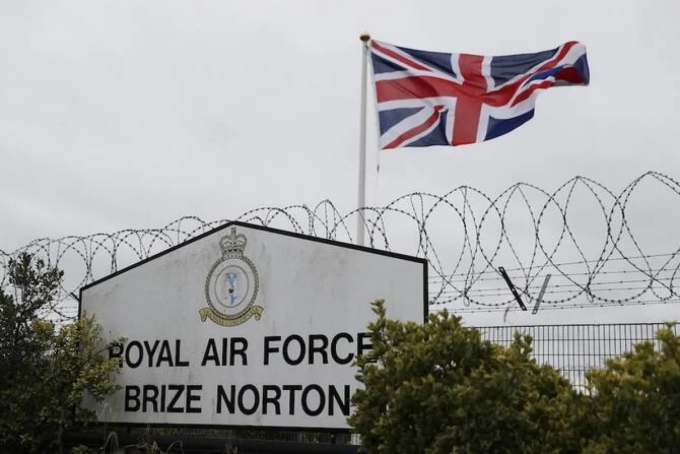 Căn cứ Brize Norton của Anh. Ảnh: AFP
