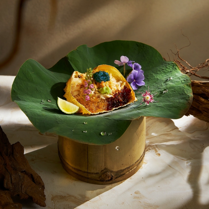 Món Kegani Mushi Uni AE (Nguồn: Noriboi Omakase)