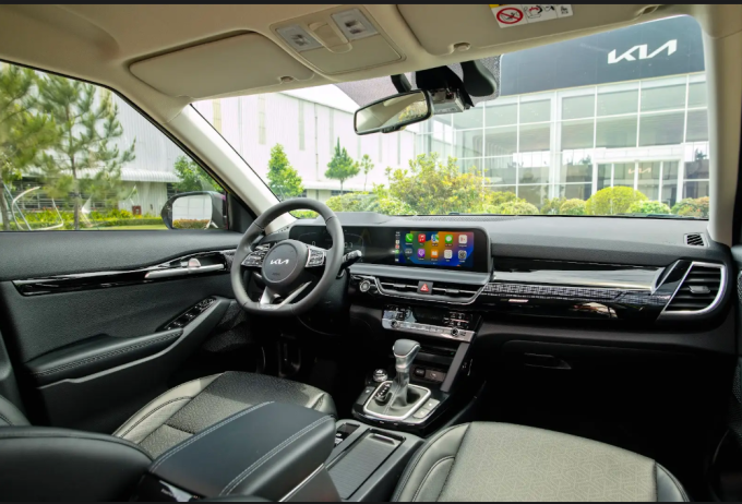 Nội thất Kia Seltos. Ảnh: Thaco Auto