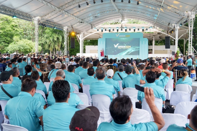 Đội ngũ tài xế Green GSM tại Philippines. Ảnh: GSM