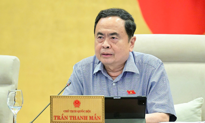 Chủ tịch Quốc hội Trần Thanh Mẫn. Ảnh: Cổng TTĐT Quốc hội